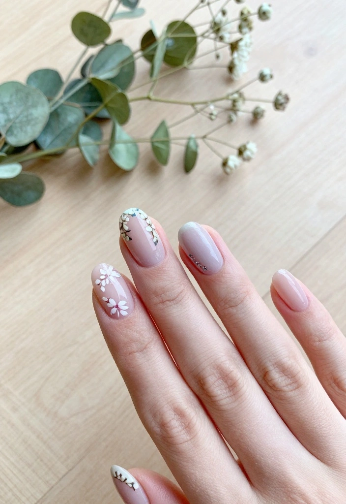 15 Classy Birthday Nails That Will Keep Your Hands Looking Fabulous (Wait for #1!) - 4. Floral Accents 1
