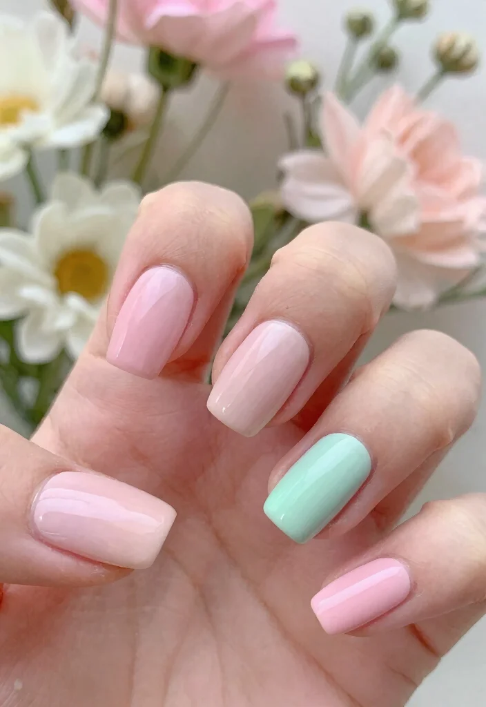 15 Classy Birthday Nails That Will Keep Your Hands Looking Fabulous (Wait for #1!) - 9. Pastel Dream 1