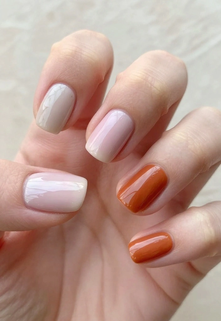 15 Clean Nail Designs That Are So Chic, You'll Want to Show Them Off Everywhere! - 11. Seasonal Splendor 1
