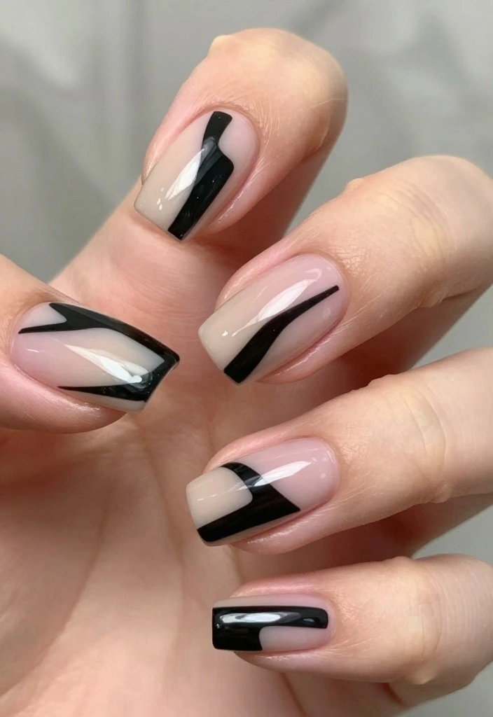 15 Clean Nail Designs That Are So Chic, You'll Want to Show Them Off Everywhere! - 6. Negative Space Chic 1