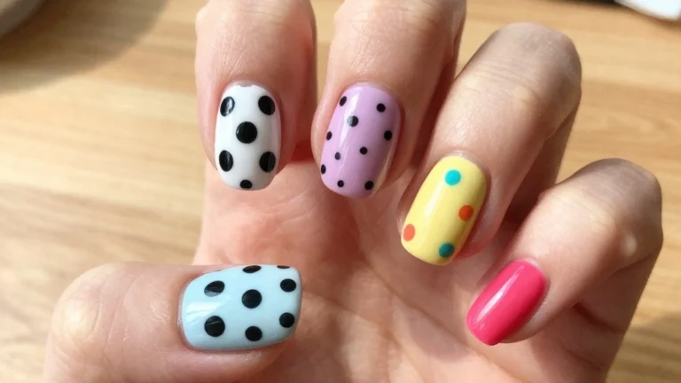 15 Easy Polka Dot Nail Designs That Will Elevate Your Style!