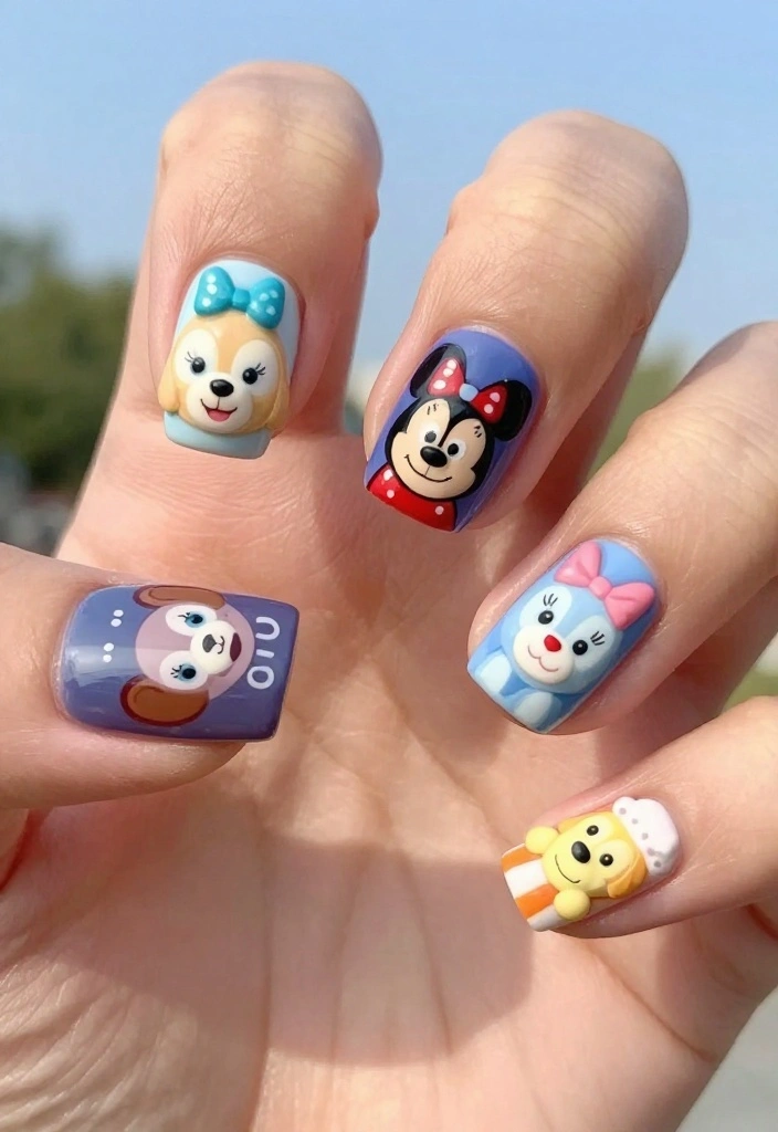 15 Fun Disneyland Nail Inspirations That Will Transport You to the Magic Kingdom! ✨ - Conclusion 1