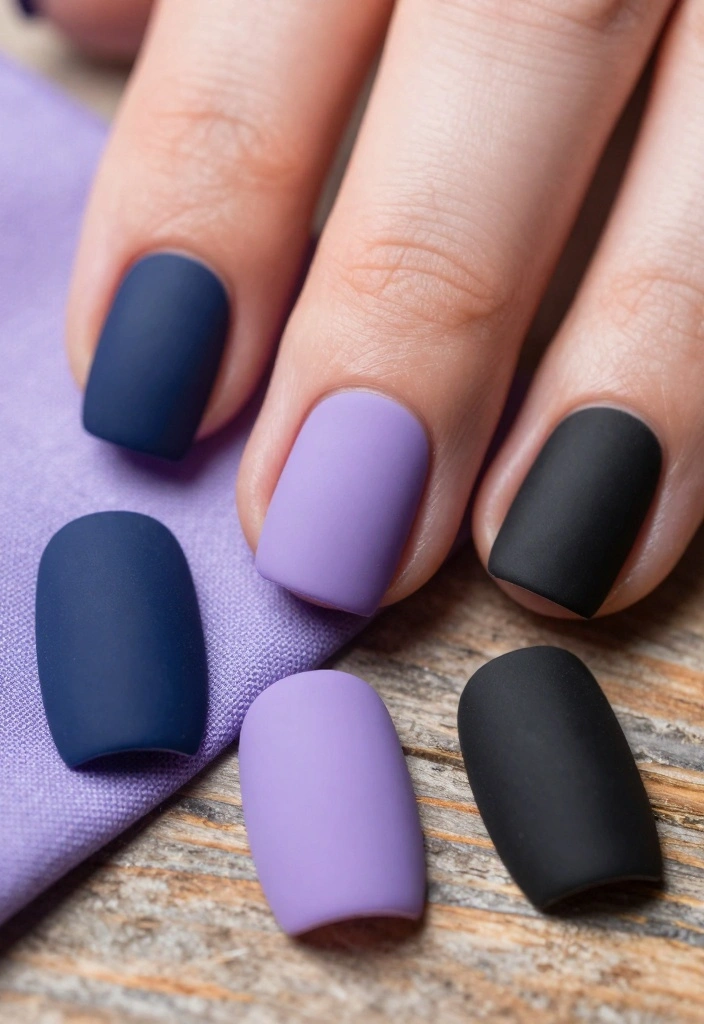 15 Must-Try Glue On Nail Trends That Will Elevate Your Style Instantly! - 6. Matte Finishes 1