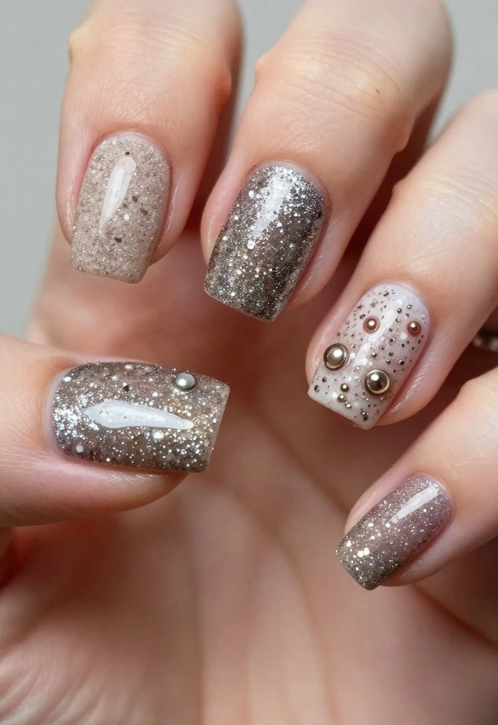 15 Perfect Kiss Nails You To Try This Season! - 12. Textured Nails 1