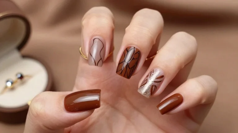 15 Stunning Brown Acrylic Nails Designs You Need to Try Right Now!