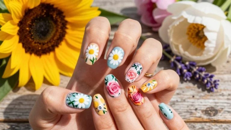 15 Stunning Floral Nail Designs to Elevate Your Summer Style