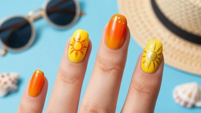 15 Stunning Sun Nails That'll Brighten Your Summer (You Won't Believe #8!)