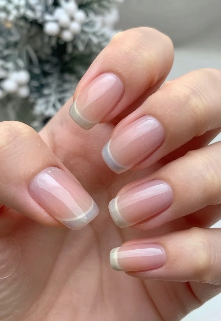 15 Stunning Winter Nails Trends You Need to Try (Before They Melt Away!) - 7. Crystal-Clear Tips 1
