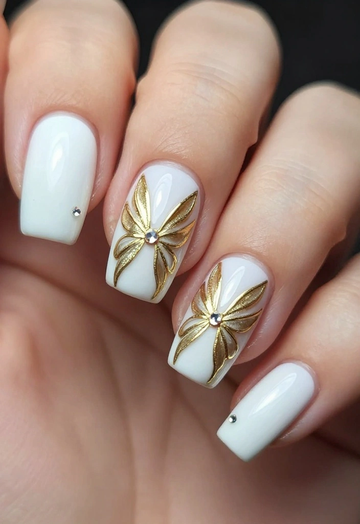 15 Trendy Angel Nails That Are Pure Magic (Don't Miss #8!) - 2. Angelic Wings 1