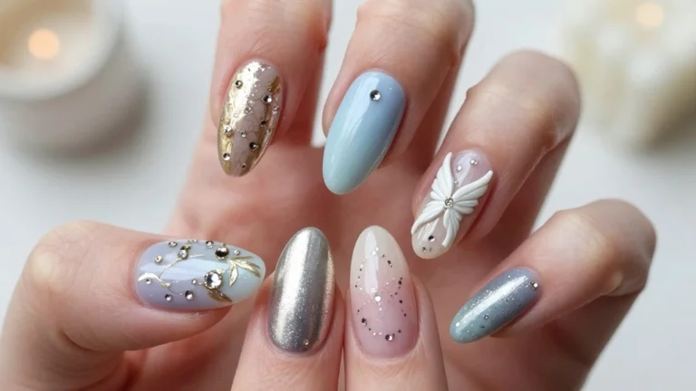 15 Trendy Angel Nails That Are Pure Magic (Don't Miss #8!)