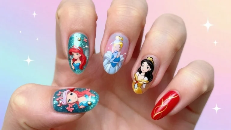 16 Disney Princess Nails That Will Transform Your Nail Game (You Have to See #7!)