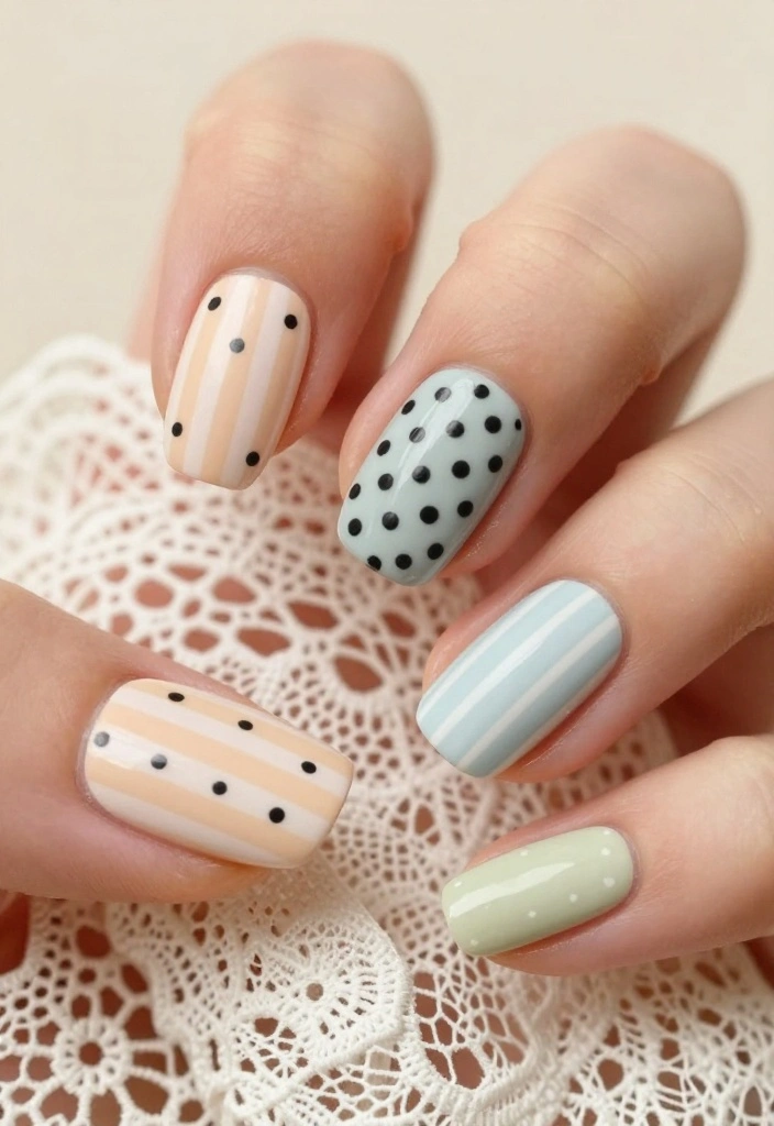 16 Trendy Homecoming Nail Designs That'll Keep You Ahead of the Game! - 14. Vintage Glam 1