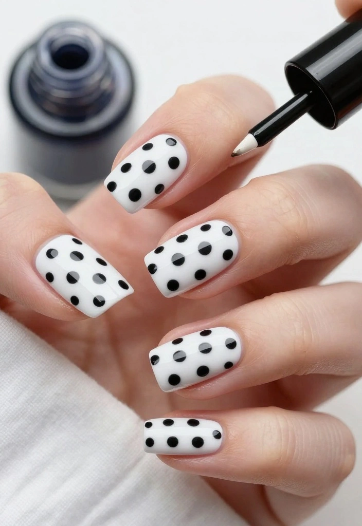 17 Dots Nails Hacks That Will Elevate Your Nail Game Instantly! - 1. Classic Polka Dots 1