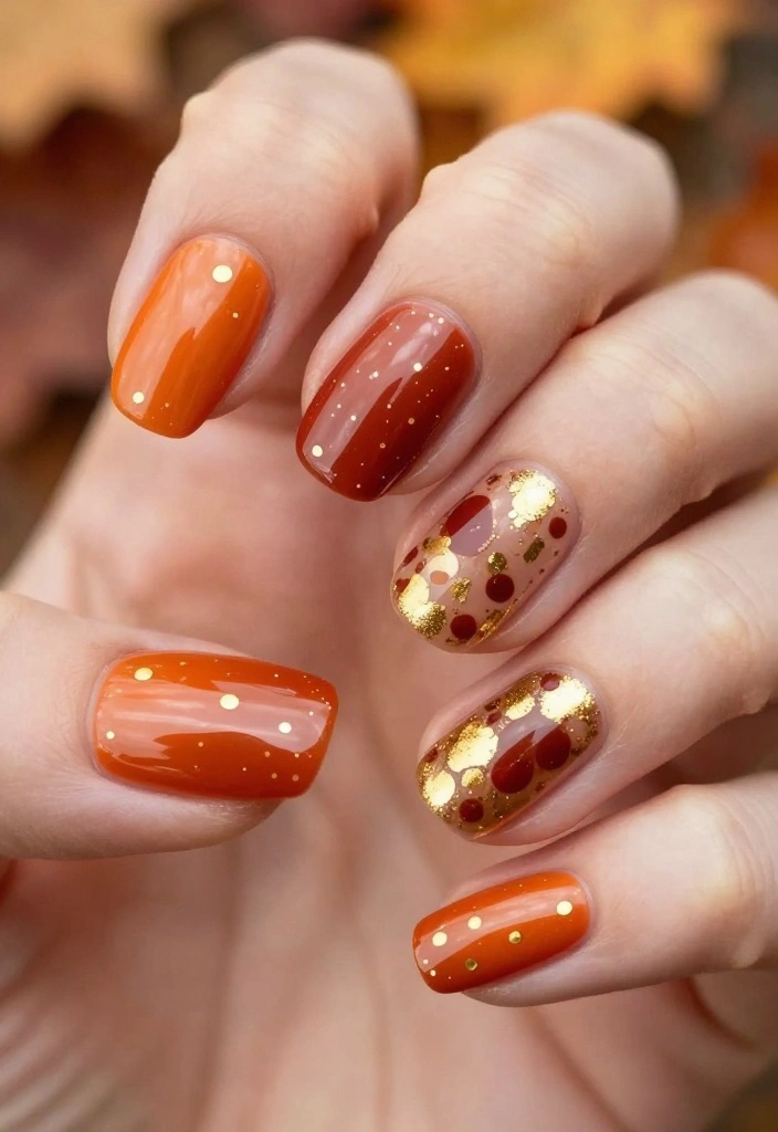 17 Dots Nails Hacks That Will Elevate Your Nail Game Instantly! - 11. Seasonal Dots 1
