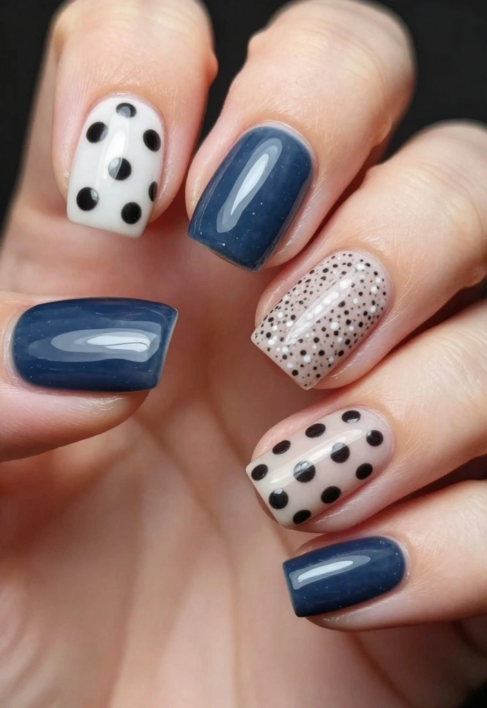 17 Dots Nails Hacks That Will Elevate Your Nail Game Instantly! - 15. Textured Dots 1