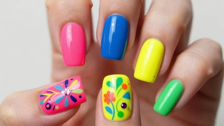 17 Eye-Catching Bright Nail Designs for Every Season