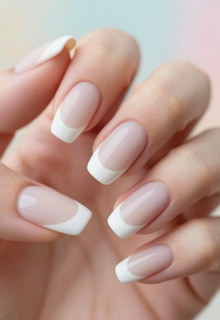 17 Unique Acrylic Nails Ideas That Will Transform Your Nail Game Without Compromising Nail Health! - 13. Baby Boomer 1
