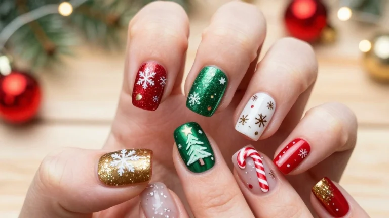 18 DIY Funky Christmas Nails That Are Easier Than You Think!