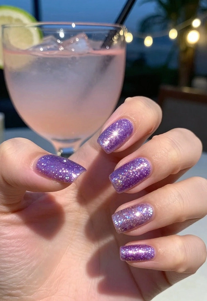 18 Fun and Festive Summer Nail Colors to Rock at Your Next Pool Party! - 6. Passionate Purple 1