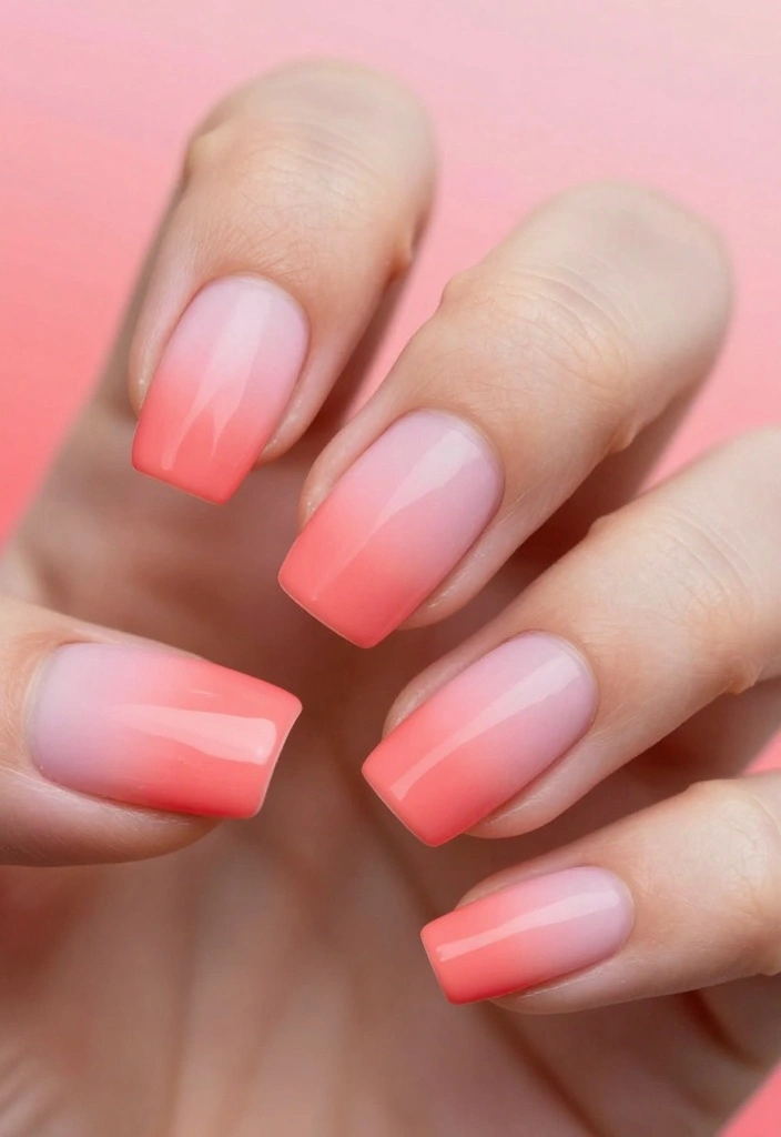 18 Nail Ideas to Elevate Your Fabulous Nails to the Next Level! - 4. Ombre Effect 1