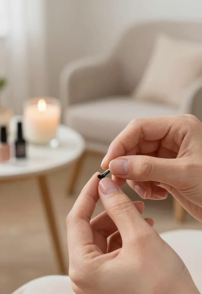 18 Natural Nails Manicure Techniques That Double as Self-Care Rituals! - 15. Mindfulness During Your Manicure 1