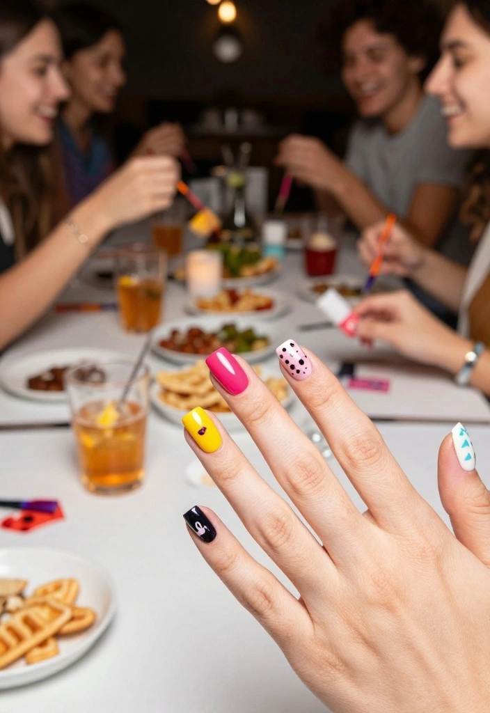 18 Natural Nails Manicure Techniques That Double as Self-Care Rituals! - 18. Themed Nail Nights 1