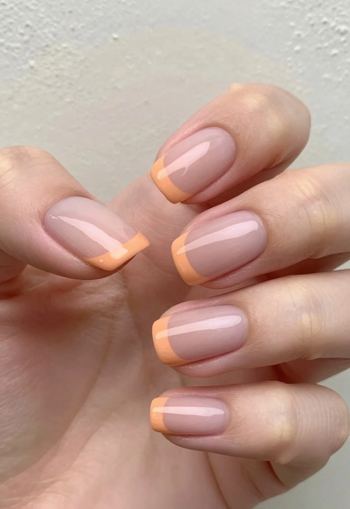 18 Quince Nail Trends That Are Taking the Fashion World by Storm! - 11. Quince Half-Moon Manicure 1