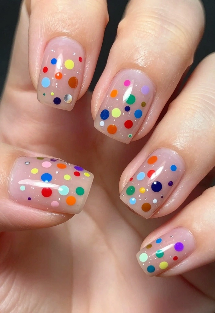 18 Quince Nail Trends That Are Taking the Fashion World by Storm! - 14. Quince Sparkling Dots 1