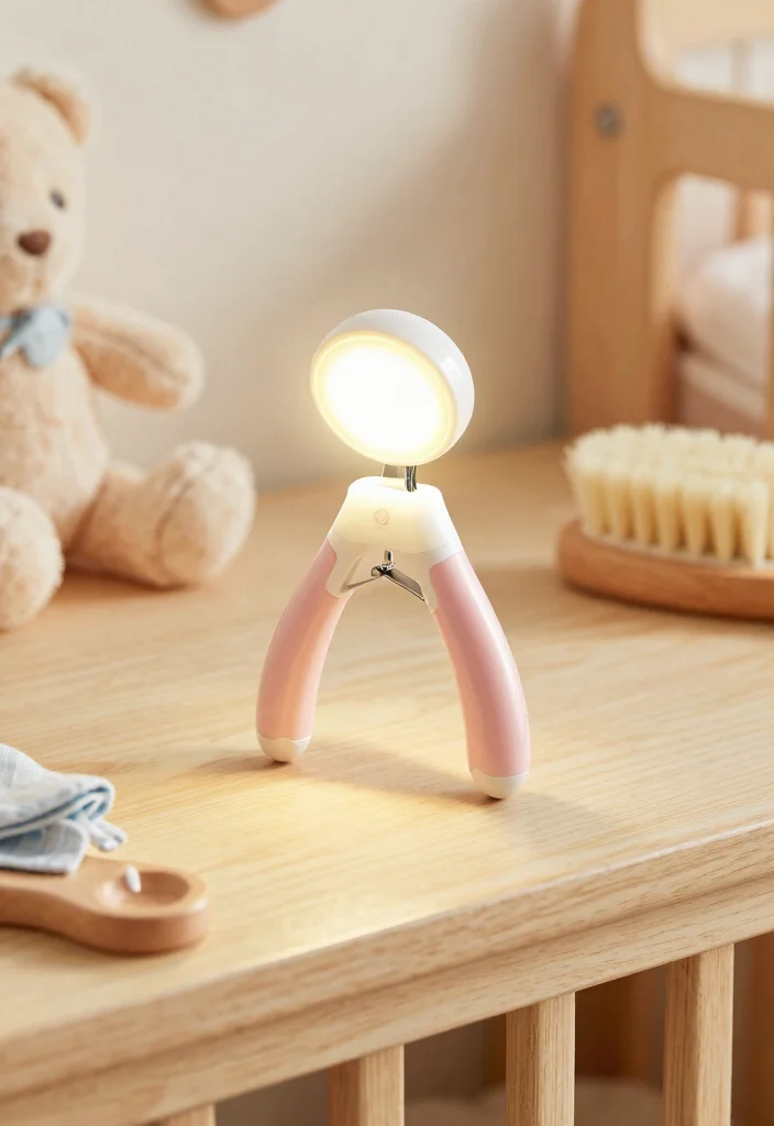 18 Time-Saving Baby Nail Ideas Every Parent Should See - 1. Use Baby Nail Clippers with a Built-in Light 1