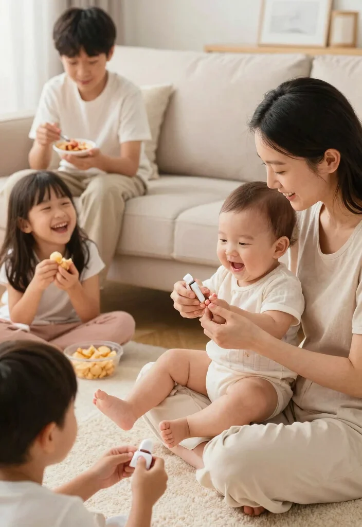 18 Time-Saving Baby Nail Ideas Every Parent Should See - 10. Make It a Family Event 1