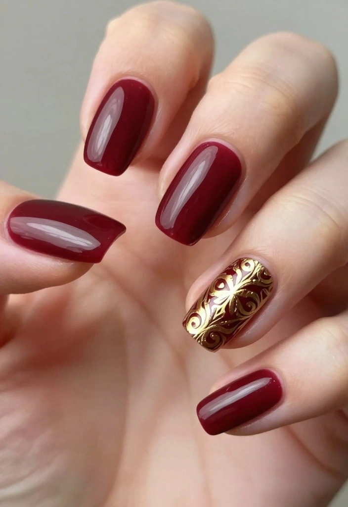 18 Trending Nail Designs That Will Make Your Mani Pop (You Have to See #10!) - 13. Statement Nail 1