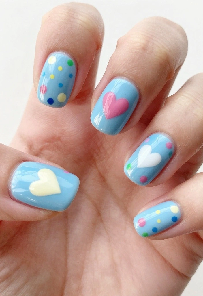 18 Trending Nail Designs That Will Make Your Mani Pop (You Have to See #10!) - 17. Whimsical Patterns 1