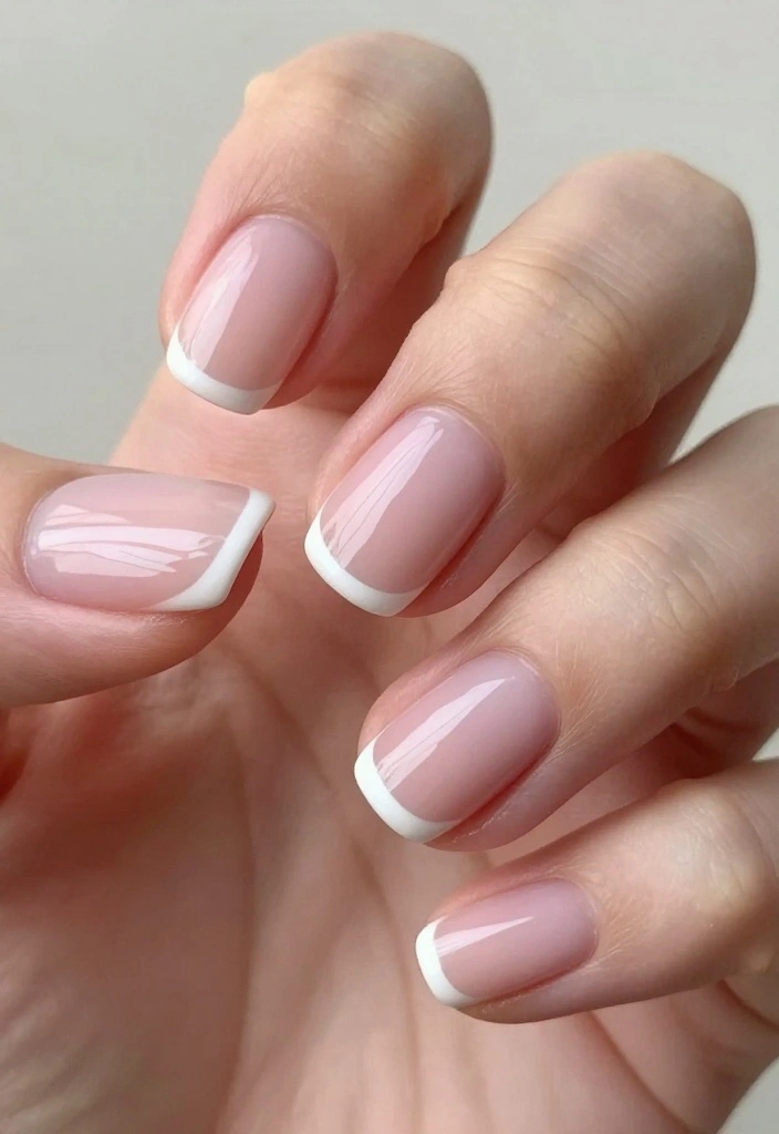 18 Unique Short Gel Nail Designs That Will Make a Statement! - 1. Minimalist Magic 1