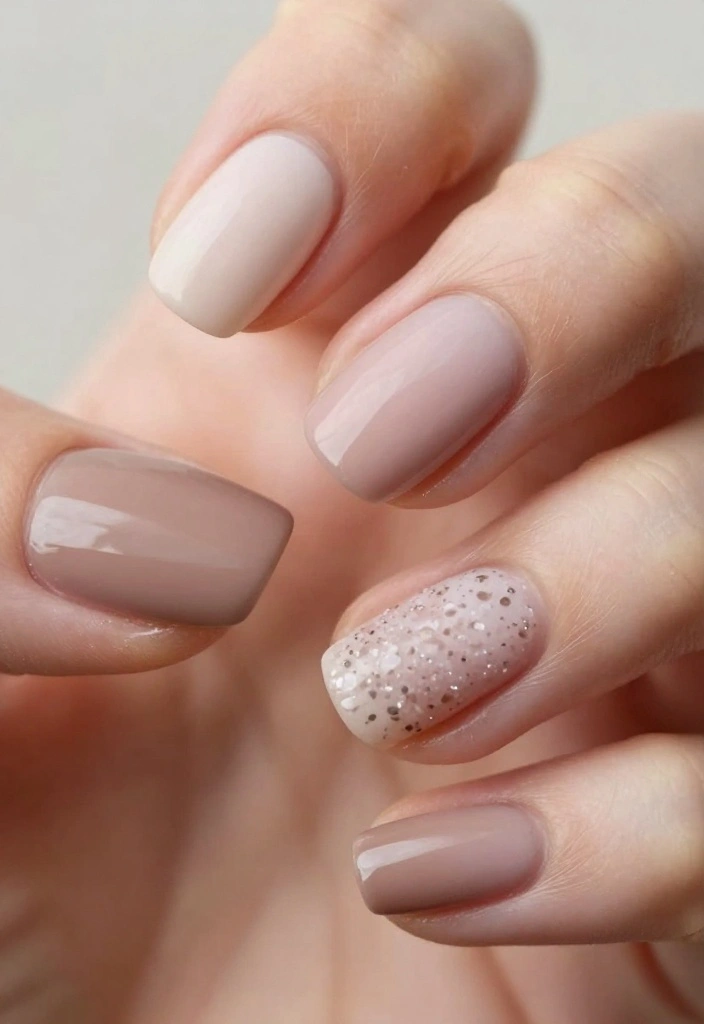 18 Unique Short Gel Nail Designs That Will Make a Statement! - 14. Textured Touch 1