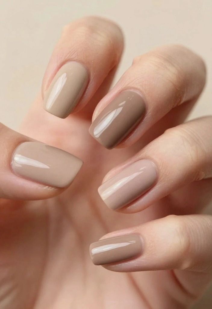 18 Winter Nail Trends You Need to Try in 2026 (Trust Us on #11!) - 16. Warm Neutrals 1