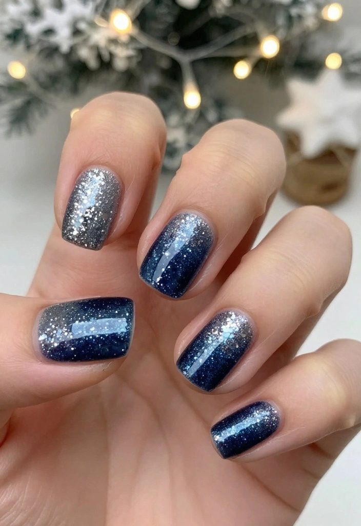 18 Winter Nail Trends You Need to Try in 2026 (Trust Us on #11!) - 3. Glitter Galore 1