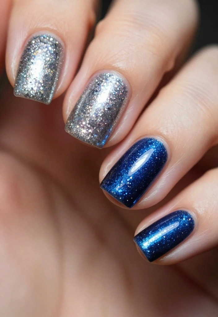 20 Celebrity-Inspired Euphoria Nails That Are Totally Red Carpet Worthy (Number 7 Will Shock You!) - 10. Maddy Perez's Sparkly Statement 1