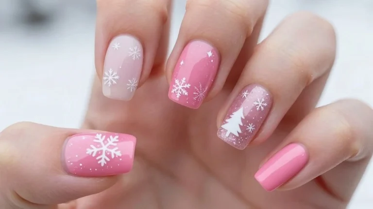 20 Chic Pink Winter Nails That Will Elevate Your Winter Look Instantly!