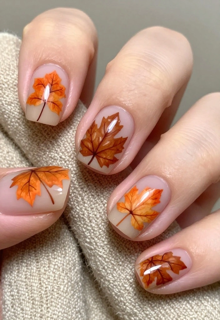 20 Creative Nail Art Ideas Inspired by Professional Nail Artists You Must Try! - 18. Seasonal Nail Art 1