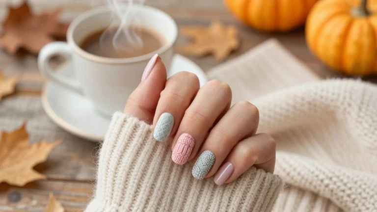 20 Cute & Easy Sweater Nail Art Designs to Brighten Your Day!