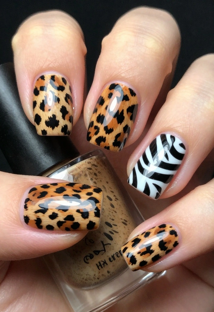 20 Glam Nail Trends You Can't Afford to Miss in 2023! - 11. Animal Prints 1