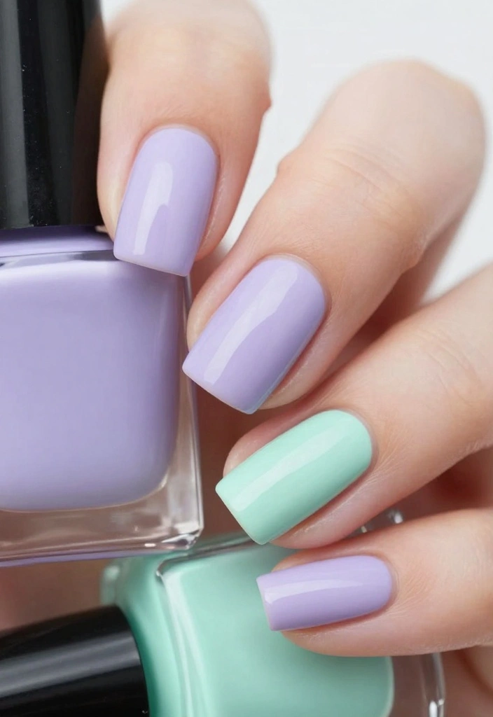 20 Glam Nail Trends You Can't Afford to Miss in 2023! - 12. Pastel Shades 1
