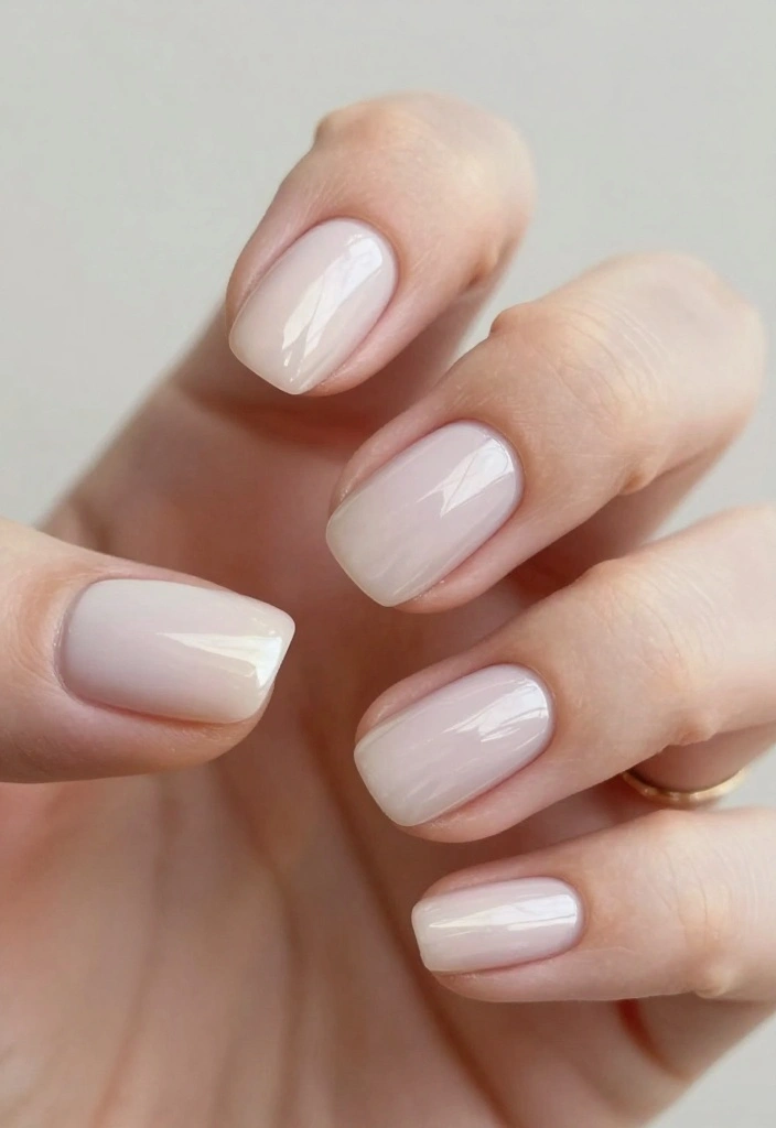 20 Mirror Nails Styles That Will Have Everyone Asking 'Where Did You Get That?' - 15. Minimalist Mirror Nails 1
