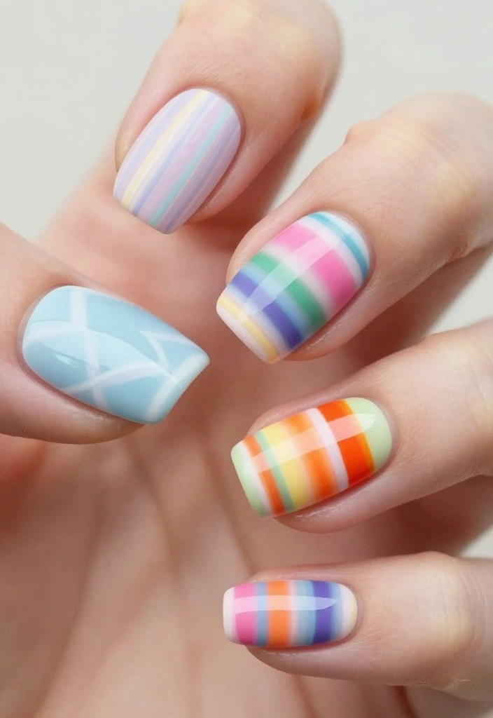 20 Nails With Designs That Make a Statement (You Won't Believe #11!) - 16. Statement Stripes 1