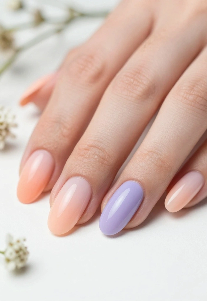 20 Sophisticated Nail Designs That Will Elevate Your Style Instantly! - 12. Elegant Gradient Nail Art 1