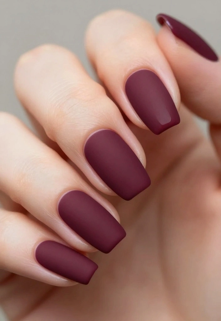 20 Sophisticated Nail Designs That Will Elevate Your Style Instantly! - 9. Matte Finish with Glossy Tips 1