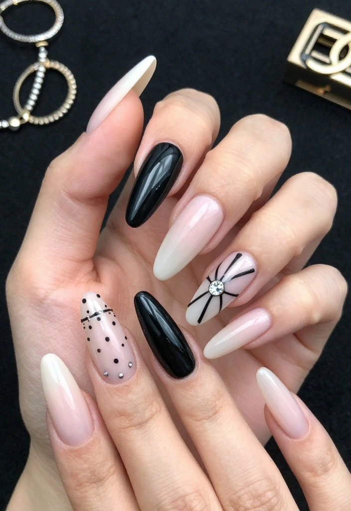20 Stunning Press On Nail Designs That'll Leave You Speechless (You Won't Believe #11!) - 20. Statement Stiletto 1