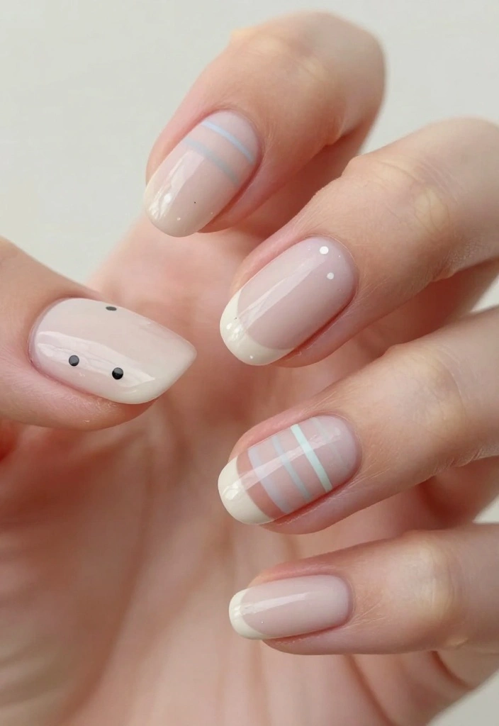 20 Trendy Nail Art Designs That’ll Brighten Up Your Day! - 18. Minimalist Chic 1