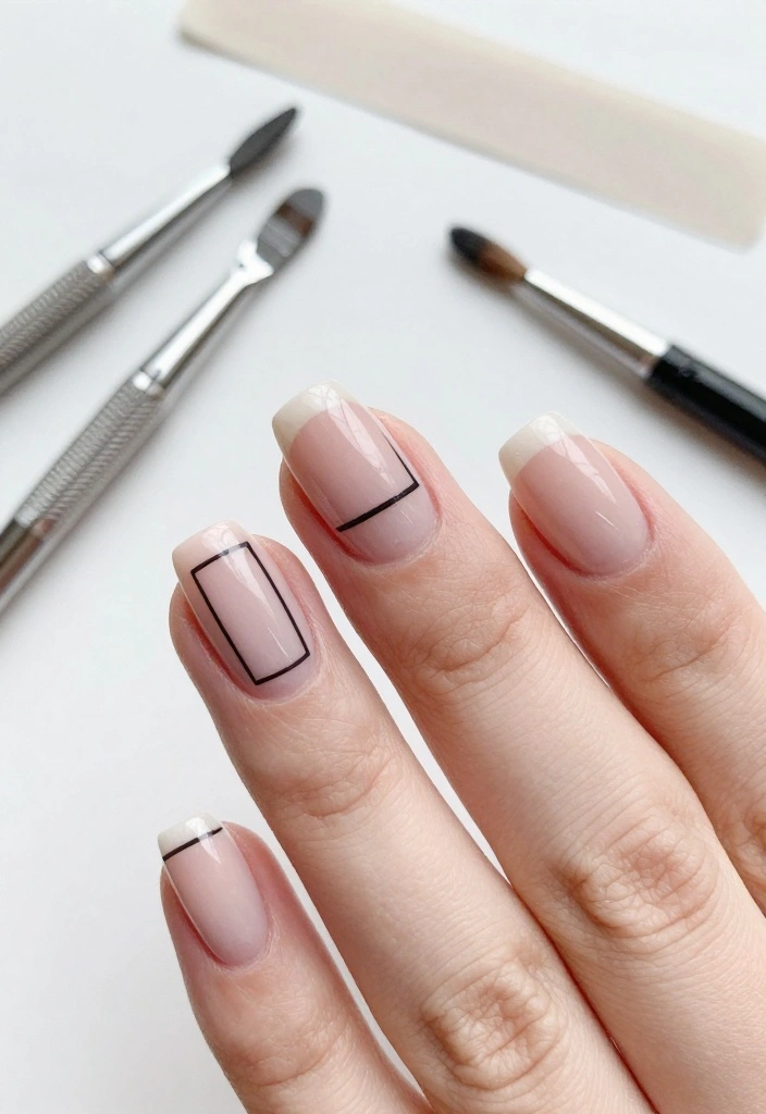 20 Unique Nail Arts That Will Make Your Friends Jealous (Warning: #8 Is Wild!) - 7. Negative Space Designs 1