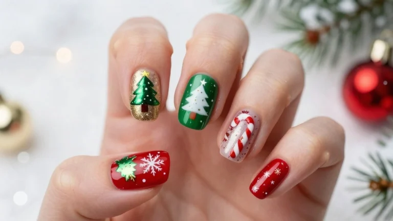 21 Adorable Christmas Nail Designs You’ll Want to Show Off at Every Holiday Party!